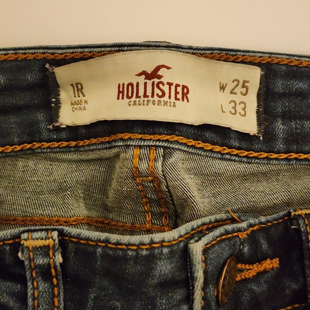 Hollister Co. Low Rise Straight Leg Jean - 1R 25x33 - Picture 9 of 10